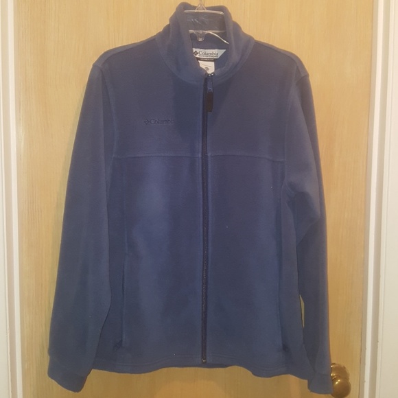 Columbia Fleece full zip up front and 2 zip pocket - Picture 1 of 8